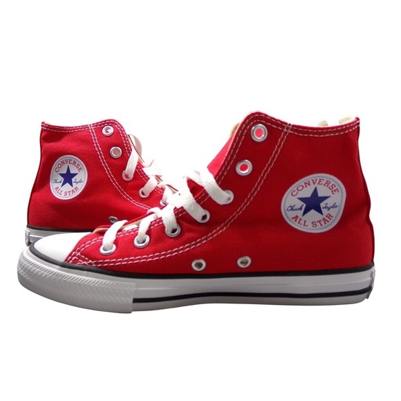 Converse Other - Converse Chuck Taylor All Star High Top Sneaker Red Size 2